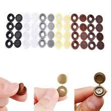 

25/50/100pcs/Set Hinged Plastic Screw Cover Fold Caps For Universal Car Home Furniture Decor Hinged Screw Cover Caps Nuts Cover