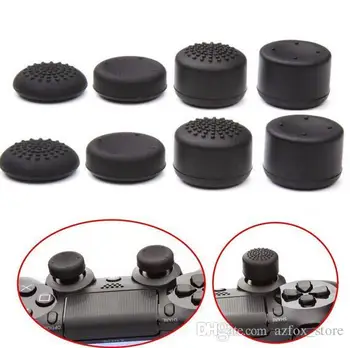 

Enhanced Analog ThumbStick Joystick Grips Extra High Enhancements Cover Caps For Sony Play Station PS4 Game Controller 8pcs/Set