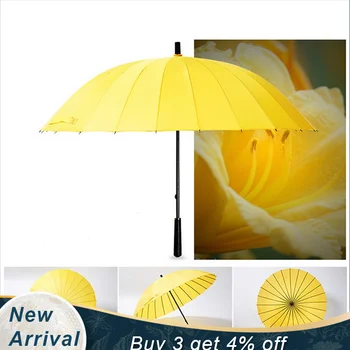 

Sunny Umbrella Solid Bright Yellow Impermeable Mujer Para Lluvia Guarda Folding Umbrellas Paraguas Plegable Hombre Automati