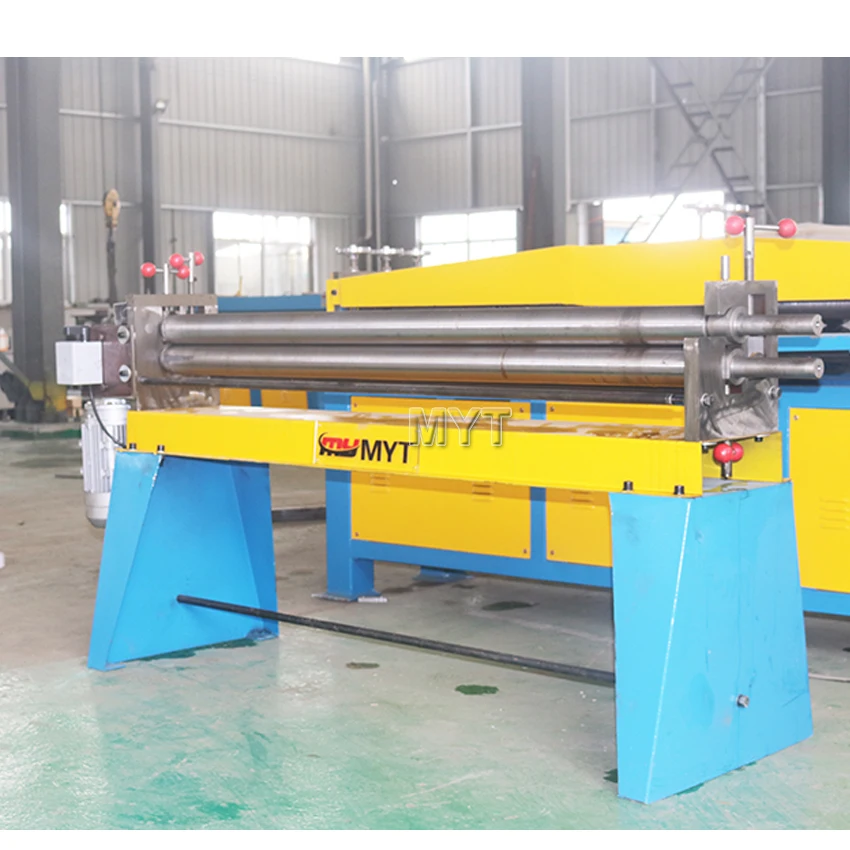 Sheet Metal Roll Bending Machine 3 Roller Forming Machine Bending