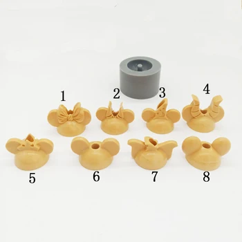 

New straw topper silicone molds Chocolate plaster resin tool Sugarcraft Flower silicone mold