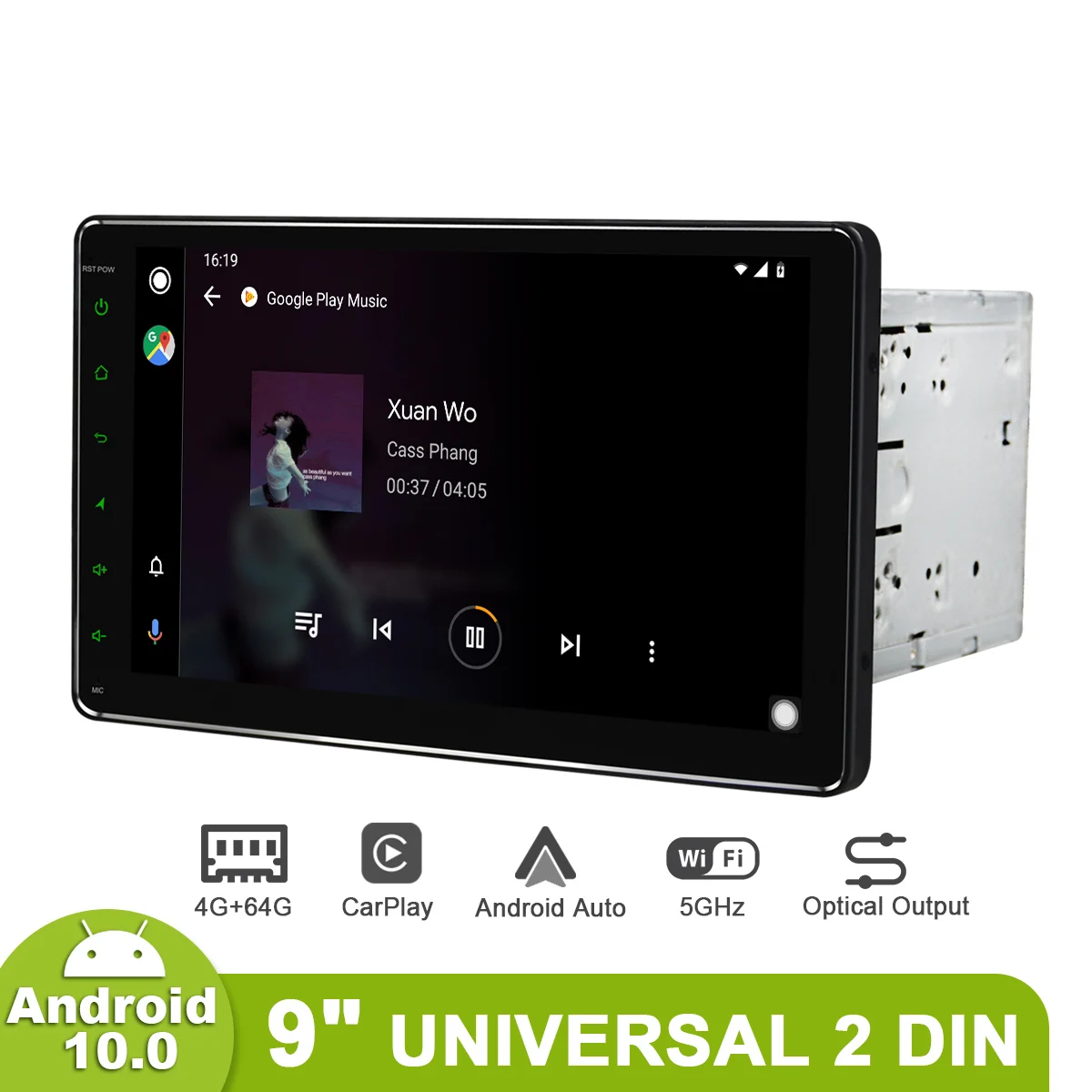 Joying Car Radio Sound System 9” Universal Head Unit Autoradio 2din