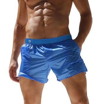 

MJARTORIA Casual Shorts Man Beach Wear Bermuda Board Shorts Summer Sexy Surf Bathing Quick Dry Gym Short De Bain Homme