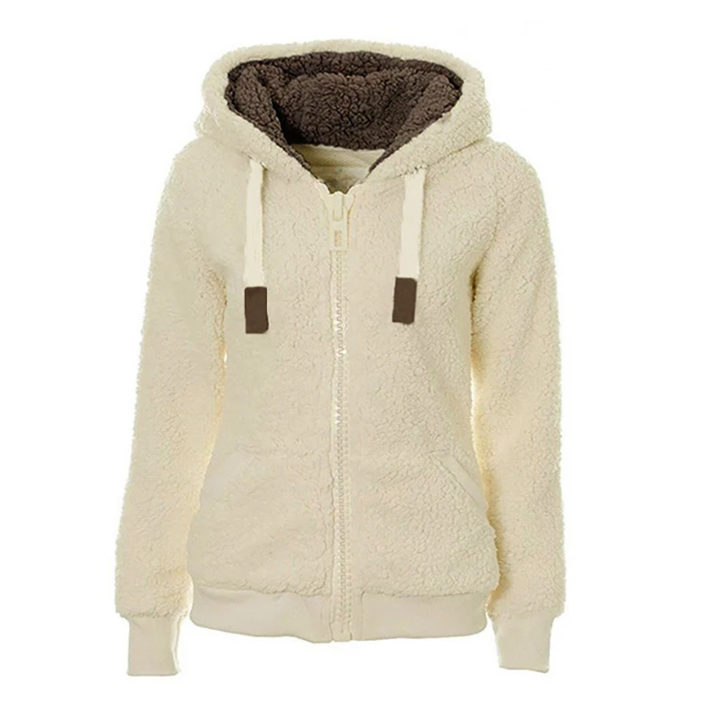 S-3XL, осень и зима, новинка, плюс бархат, мягкий, с капюшоном, плюш, искусственный мех, плюшевое пальто, меховой жилет, женское теплое пальто, мех размера плюс