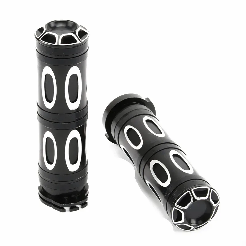 Ручки с ЧПУ для Harley Dyna Honda Suzuki Aprilia Victory Triumph Ducati BMW KTN алюминиевые 1 дюйм 25 мм|handlebar hand
