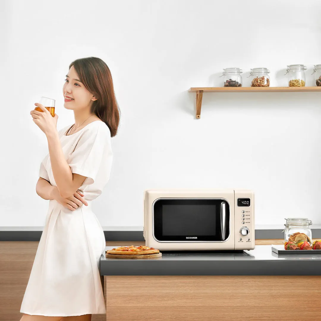 XIAOMI YOUPIN OCOOKER CR-WB01S, 700 Вт/20л, барбекю, микроволновая печь, функция гриля, защита от излучения, микроволновая печь