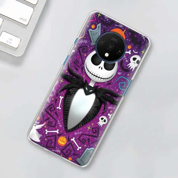 Jack Skellington Before Christmas Чехлы для телефона Oneplus 7 7T Pro 7 Pro 5G 6 6T жесткий чехол - Цвет: H06