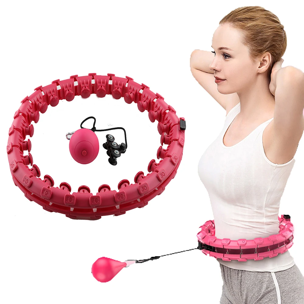 Fitness-Equipment Hoop Waist Exercise Intelligent-Counting Adjustable Smart-Sport Gym