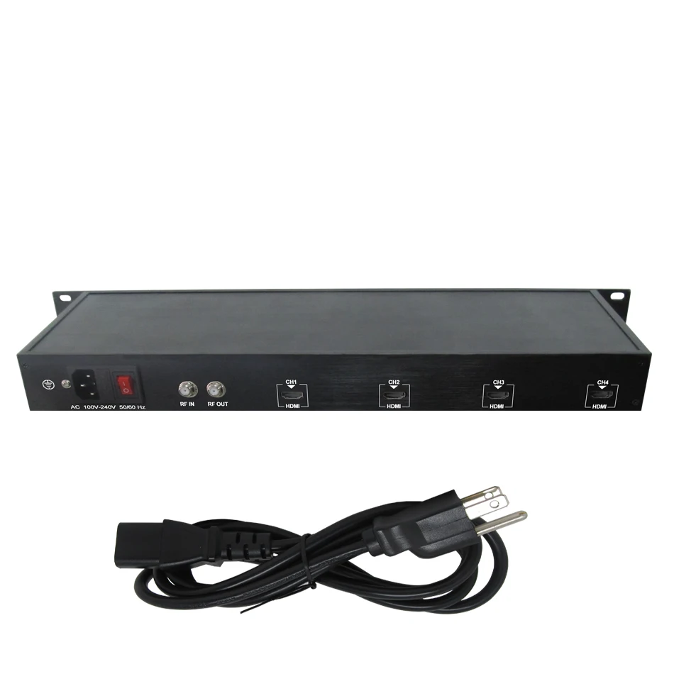 4 канальный HDMI модулятор кодировщика ATSC и J. 83b через NMS MPEG2 QAM модулятор|Теле-
