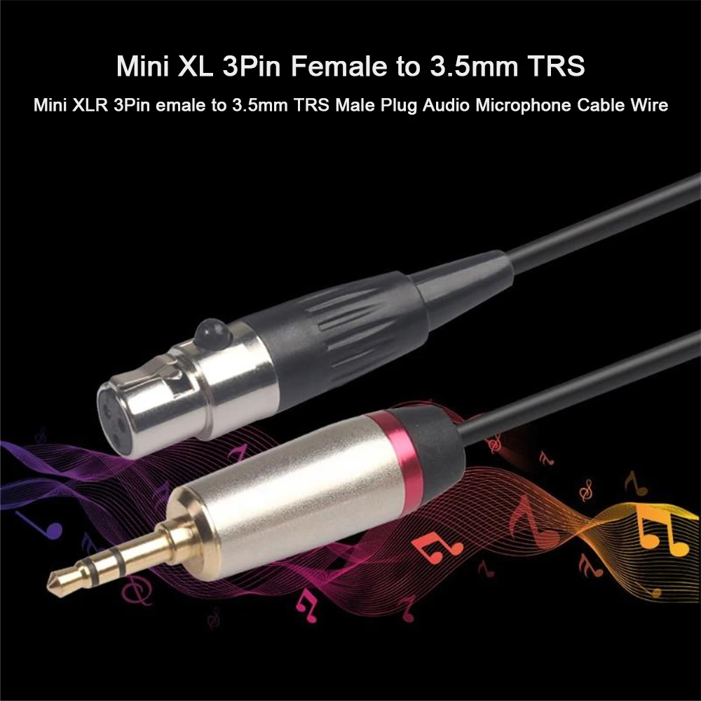 BEST SELLING 3.5mm Jacks For 3pin Mini XLR Female For BM800 PC