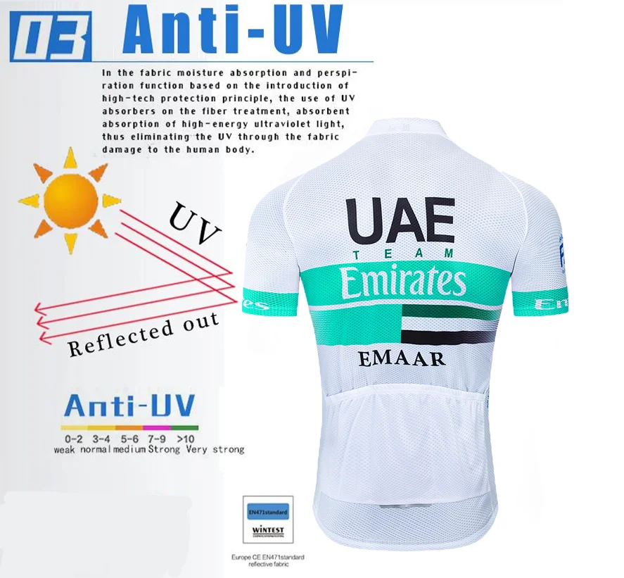 Команда ОАЭ PRO Велоспорт Джерси 9D гель велосипед шорты Костюм MTB Ropa Ciclismo мужские летние велосипедный майон culotte одежда