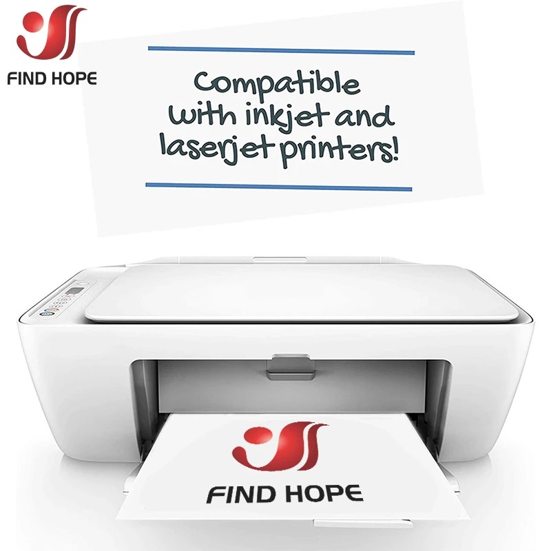 White Eco-Solvent Cutting Film Heat Transfer Vinyl Printing Dry Waterproof Iron On T-Shirts 50*100cm