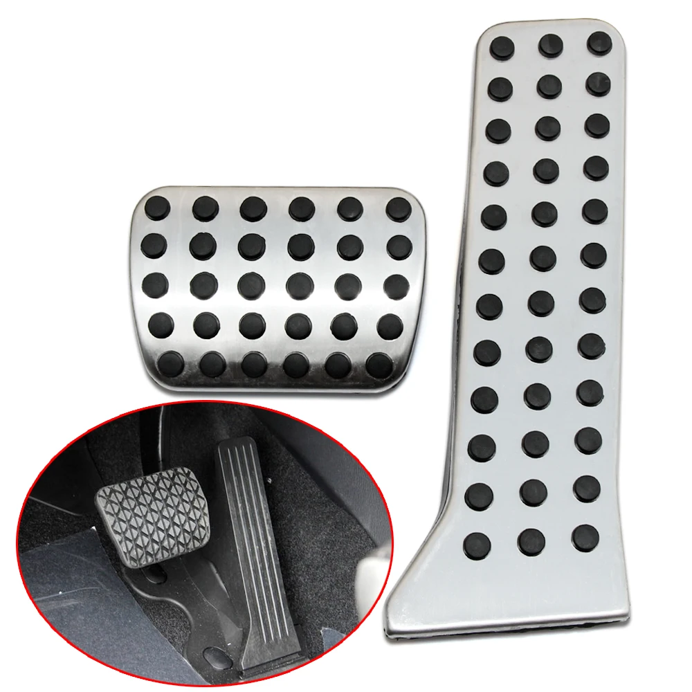 Car Foot Fuel Pedal Brake Clutch Pedals Cover Foot Rest Pedal Cover Pad FOR MAZDA 2 3 6 Demio Axela ATENZA CX-5 CX5 CX-3 CX9 CX7 car accessories car pedals pedal cover