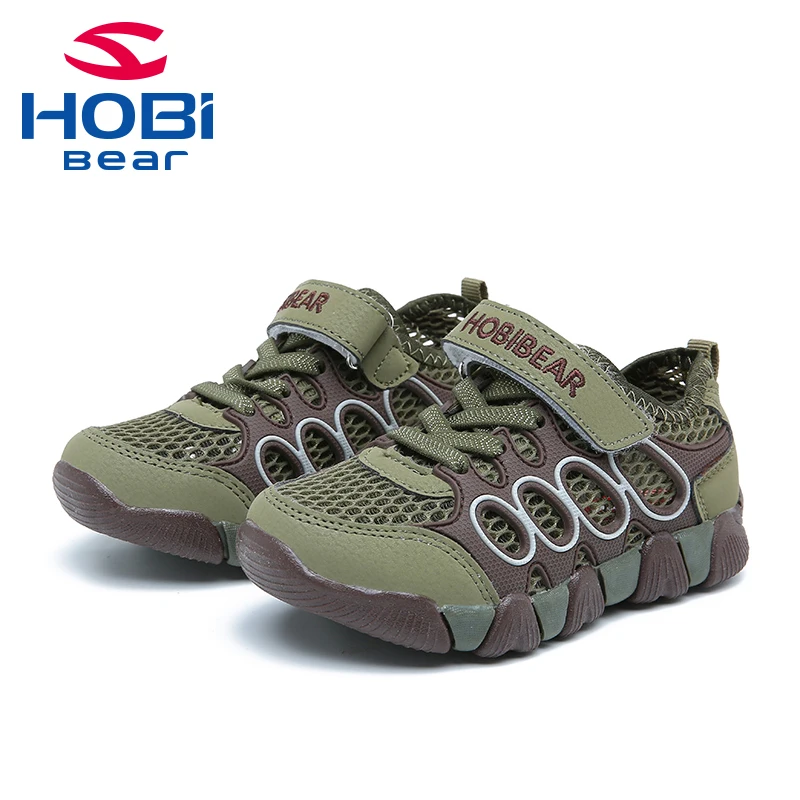 Кроссовки HOBIBEAR спортивные для мальчиков и девочек дышащие Спортивная