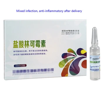 

Lincomycin hydrochloride solution 10ml*10 pets, livestock and poultry