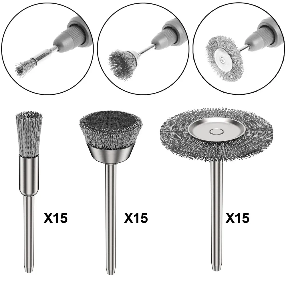 Rotary Tools Wire Brush Stainless Steel Workshop Equipment Brushes | Инструменты