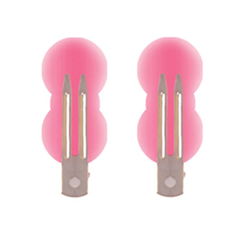 2/3/4Pcs No Bend Seamless Hair Clips Side Bangs Fix Fringe Barrette Makeup Washing Face Accessories Women Girls Styling Hairpins - Color: 13pink 2pcs