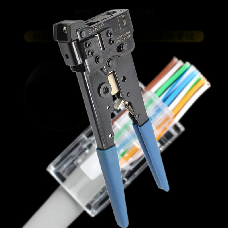 Обжимной инструмент для сетевого кабеля RJ45 8P8C 8P LAN Ethernet