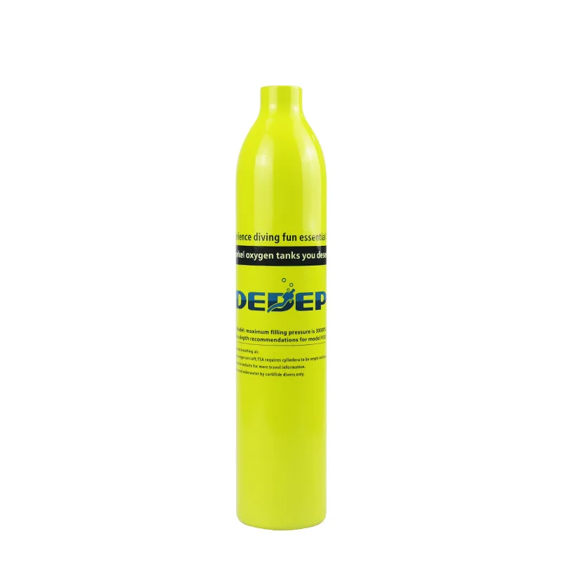 Горячая DEDEPU, 0.5L, кислородный баллон для дайвинга, воздушный резервуар для дайвинга, регулятор для дайвинга, респиратор с манометром, дыхательное оборудование для подводного плавания