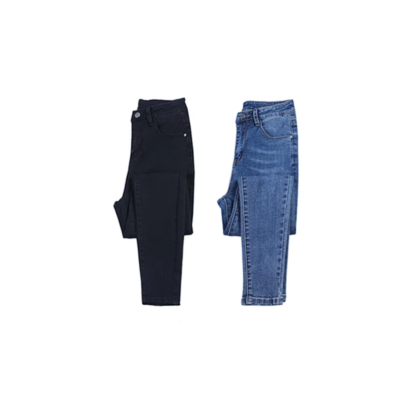 

Jeans For Women Stretch Black Pants Skinny High Waist Denim pants Blue Ladies Push Up Jeans