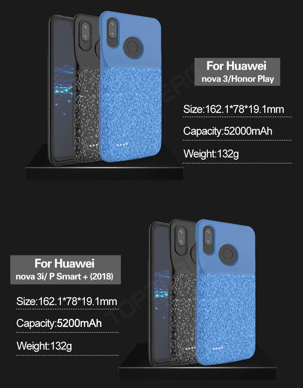 Батарея чехол для huawei Honor 8x 9x 10lite 20pro Сверхлегкий Powerbank чехол для huawei Коврики 20pro Nova 3i 4e P20lite P30pro Y7