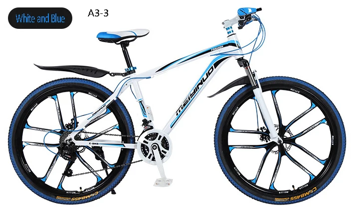 Mountain bicycle Carbon Steel Frame 26 inch Wheel 21/24/27 speed cross country bike bikes student bmx Road Racing Speed Bike