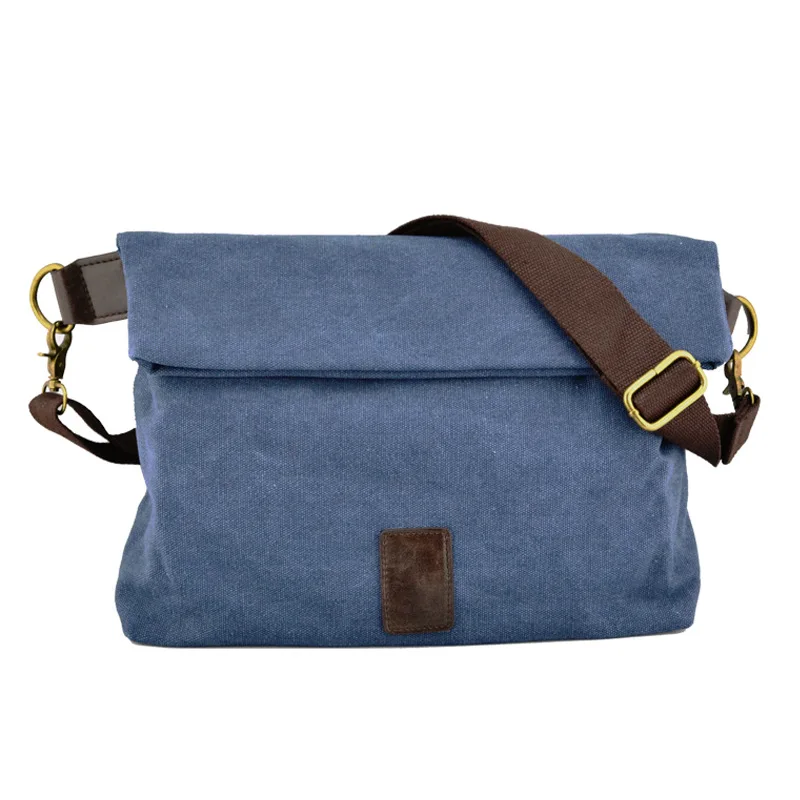

New Canvas Bag Men's Korean version Bag Recreational Bag One-shoulder Bag Crossing Bag Student Bag Backpack Chao Men