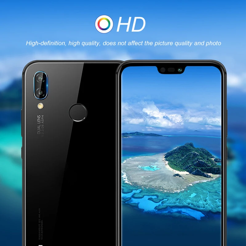 

Toughened Glass For Huawei Honor 8C 10 9i 9 Lite Play Magic 2 Camera Lens Film For Huawei P20 Lite P smart Plus Nova 3i 3E