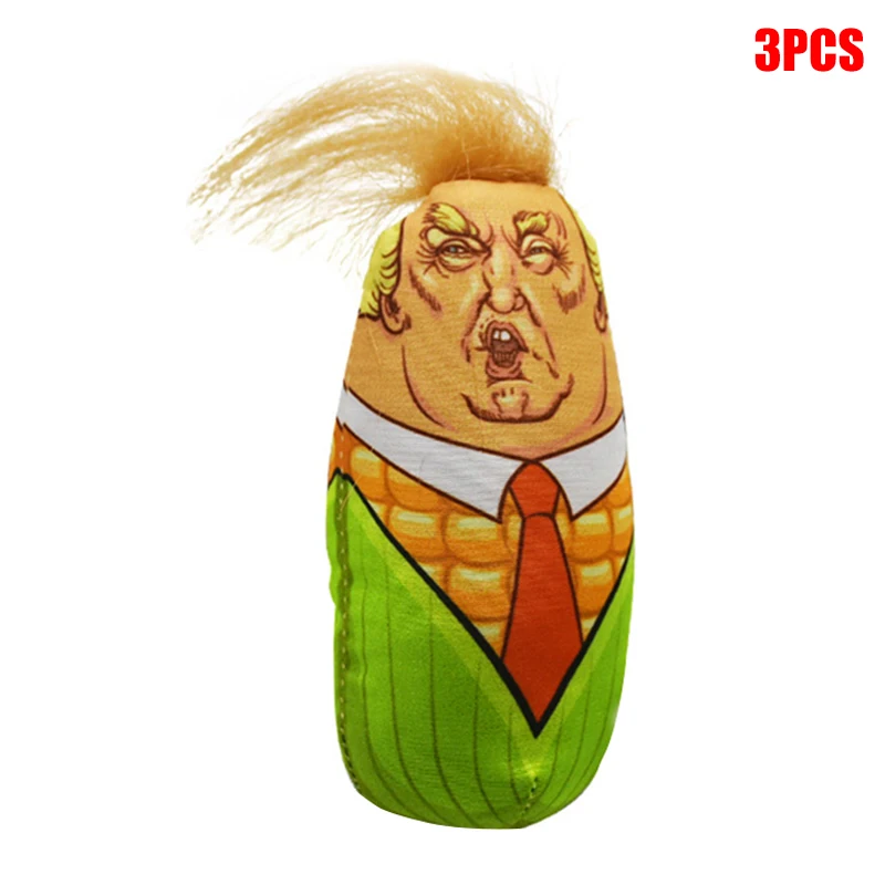 Зеленый Игрушки для кошек, мини-игрушки в форме кукурузы, плюшевые игрушки для кошек, жевательные игрушки для кошек, игрушки для кошек, BJStore - Цвет: Зеленый
