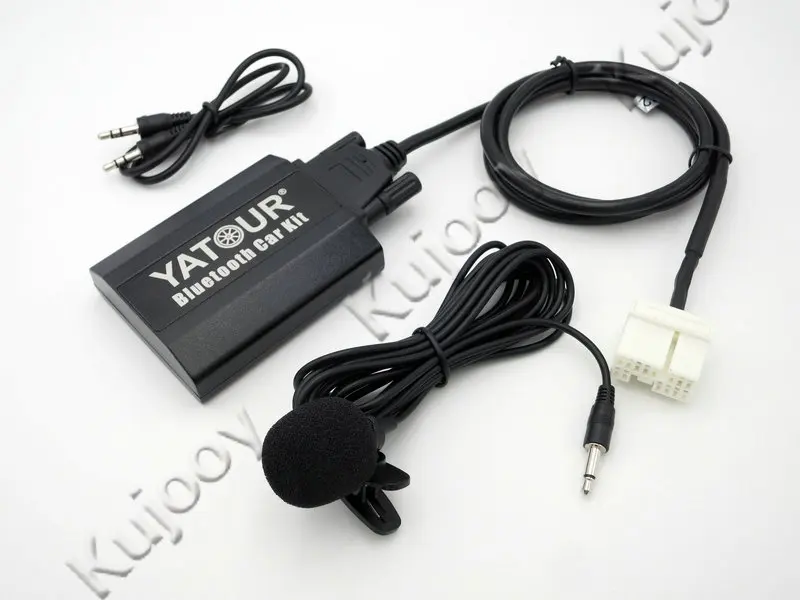 

Yatour BTK Bluetooth Car Kit Digital Music CD Changer (2.4 Switch Cable Connector) For Honda Accord Civic FR-V Legend Jazz Acura