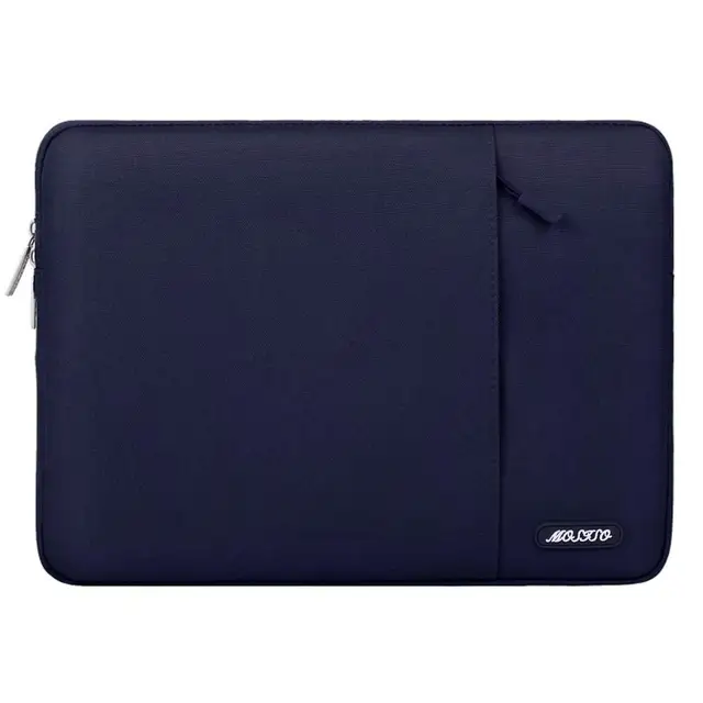 Laptop Bag Sleeve 13 14 15.6 inch Carrying Case For 2021 2020 Macbook Air Pro M1 Lenovo HP Dell Asus Acer Huawei Notebook Cover Vertical Navy Blue