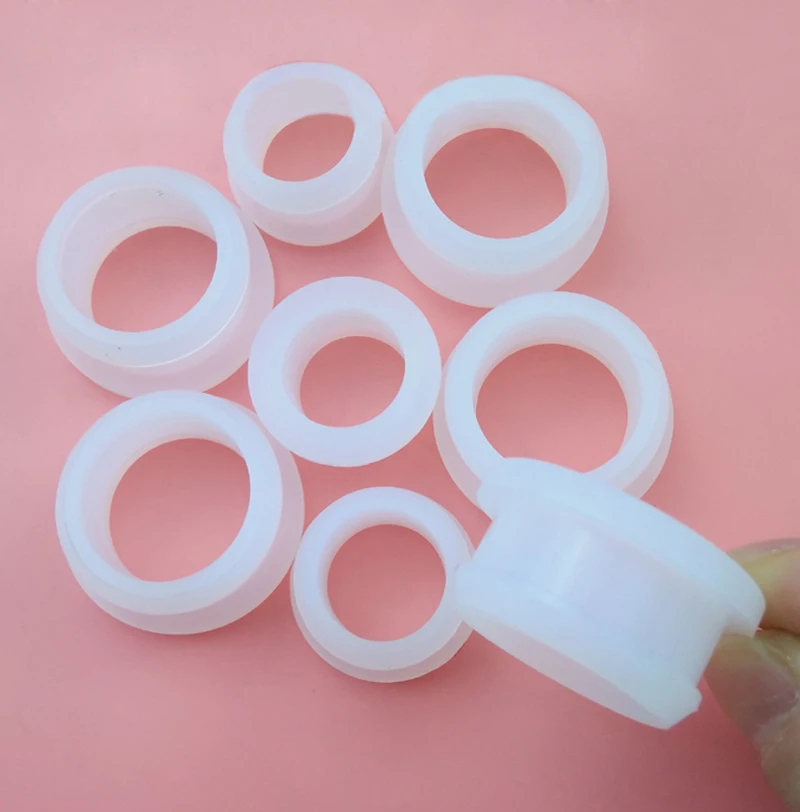 4.5mm 30mm Silicone Rubber Snapon Grommet Hole Plugs Bung Cable Protect Bush Free Fast Delivery
