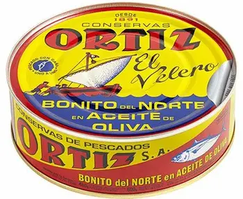 

Ortiz El Velero Bonito del Norte en Aceite de Oliva 600 gr.