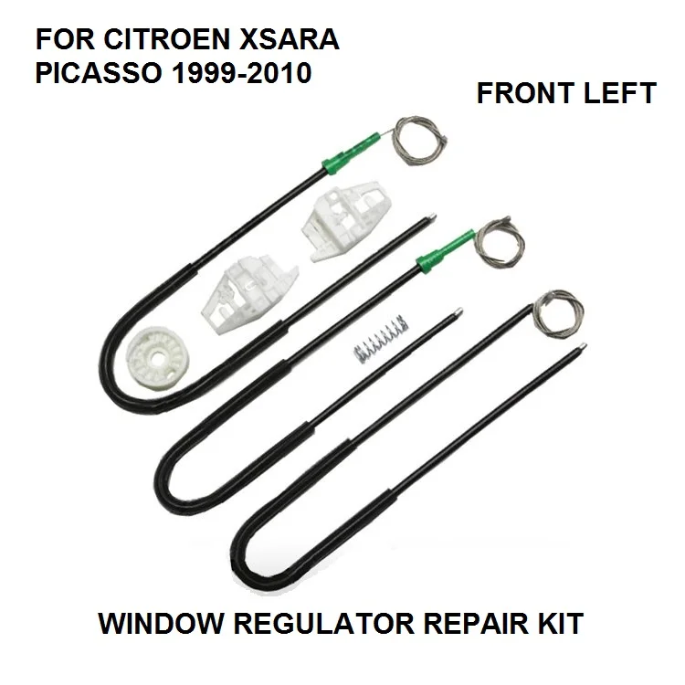 

CAR WINDOW REPAIR KIT FOR CITROEN XSARA PICASSO ELECTRIC WINDOW REGULATOR FRONT LEFT 1999-2010 NEW