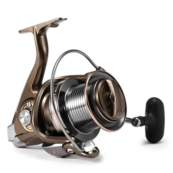 

14+1BB Spinning Reel 4.0:1 Speed Ratio Trolling Fishing Reels w/Interchangeable Collapsible Left Right Handle baitcasting reel