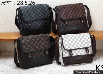 

Luxury Leather Handbags UNISEX Bags Designer Brand Women's Shoulder Bags Large Capacity Ladies Hand Bags L96 Louis Vuitton LV-