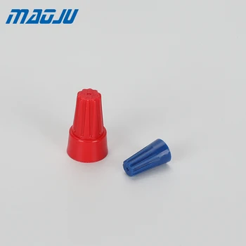 

100pcs Free Shipping Screw Twist Connector Spring Insert Assortment P1 P2 P3 P4 Twist-On Wire Connector Wire Nut Twister