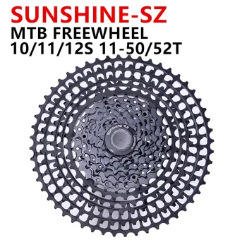 

SUNSHNE MTB 11 Geschwindigkeit 11-50 t Kassette 365g Ultraleicht Fahrrad Freilauf 11 t Fahrrad Teile Berg Pelz shimano M9000 M80