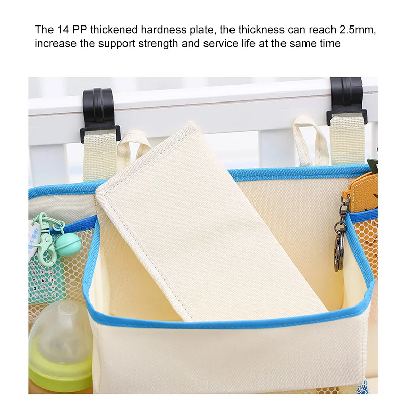 Детская кровать висячая сумка Детские Пеленки держатель для салфеток пеленки пеленка укладчик для хранения кроватки