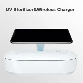 

UV Cell Phone Sanitizer Aromatherapy Function Disinfector Phone Toothbrush Case A0NC