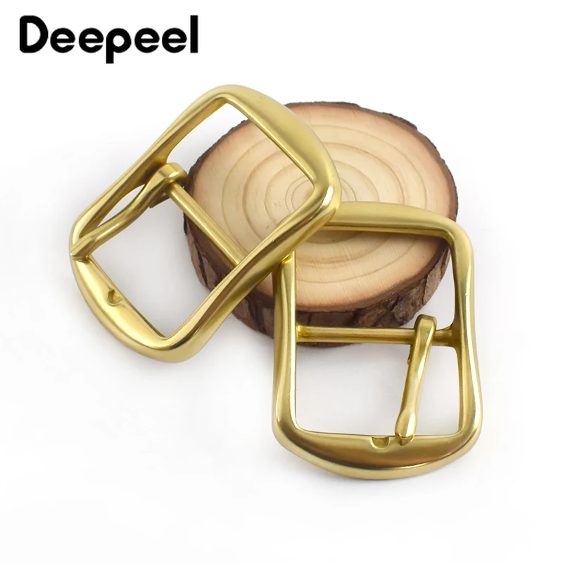 Deepeel 1 шт. твердой латуни с металлическим ремнем и пряжкой для мужчин женщин