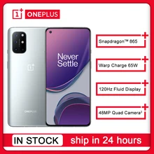 Oneplus Snapdragon 865 8T 5G Smartphone 120hz 8gb 5G/WCDMA/GSM/LTE Nfc Dash Charge Octa Core
