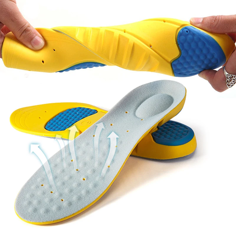 【Xxin】 Branț sport cu gel de silicon Suport pentru arc Pantofi Branț Absorbție șoc Dimensiune 34-45_voghion.com