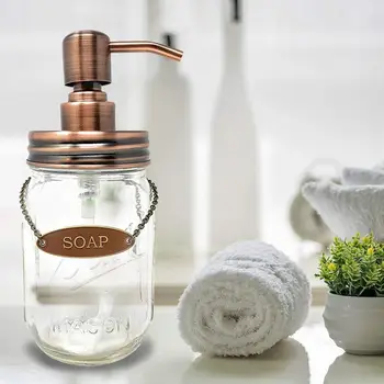 

Soap dispenser stainless steel pump classic decoration bedroom bathroom kitchen farmhouse decoration