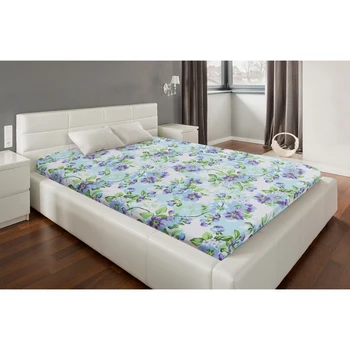 

Bedsheet 1.5 SP Save and I 150 215 ± 3 "Flowers" color blue, 120 g / m2, 100% cotton, calico
