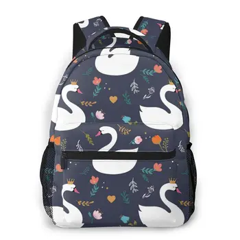 

2020 Backpack Women Shoulder Bag Cute Swan Lake Fashion School Bag For Teenage Girl Backpacks Travel Bag