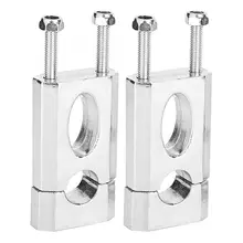 2 шт. руль стояк Ручка крепления зажим для крепления крепление комплект для грязи велосипед ямы ATV алюминий сплав крепление зажима руля