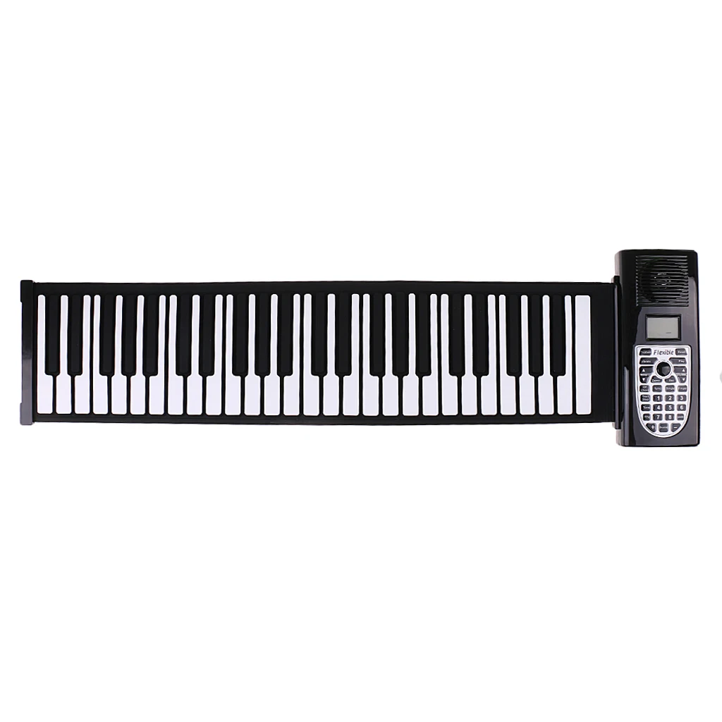 

Portable 49 Keys Flexible Roll-Up Piano Electronic Keyboard Hand Roll Piano