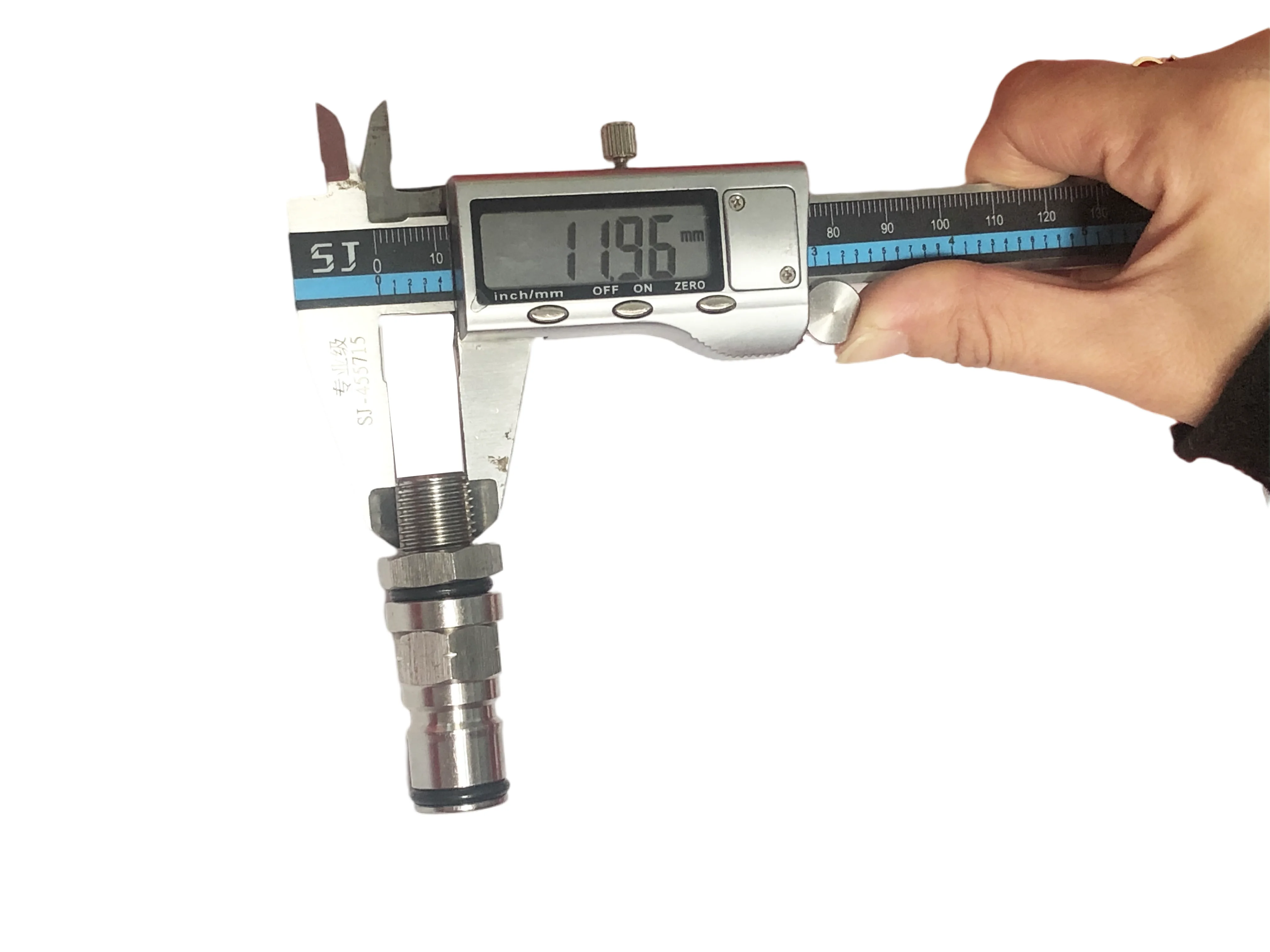 KegLand Gas Ball Lock Post with 1/4 Inch BSP Bulkhead Assembly Homebrew