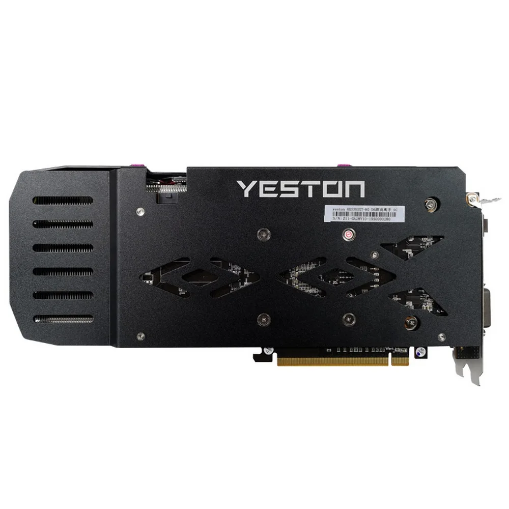 Yeston Radeon RX 5500 XT GPU 8GB GDDR6 128bit 7nm Gaming Desktop computer PC Video Graphics Cards support DP/HDMI/DVI-D